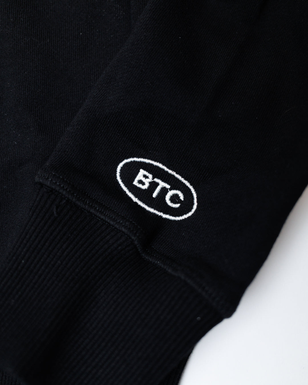 “I Will Not Fear” – Black with Off-White Embroidery - Sweatshirt