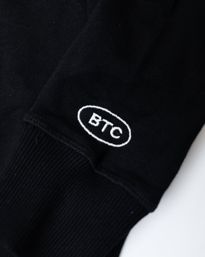 “I Will Not Fear” – Black with Off-White Embroidery - Sweatshirt