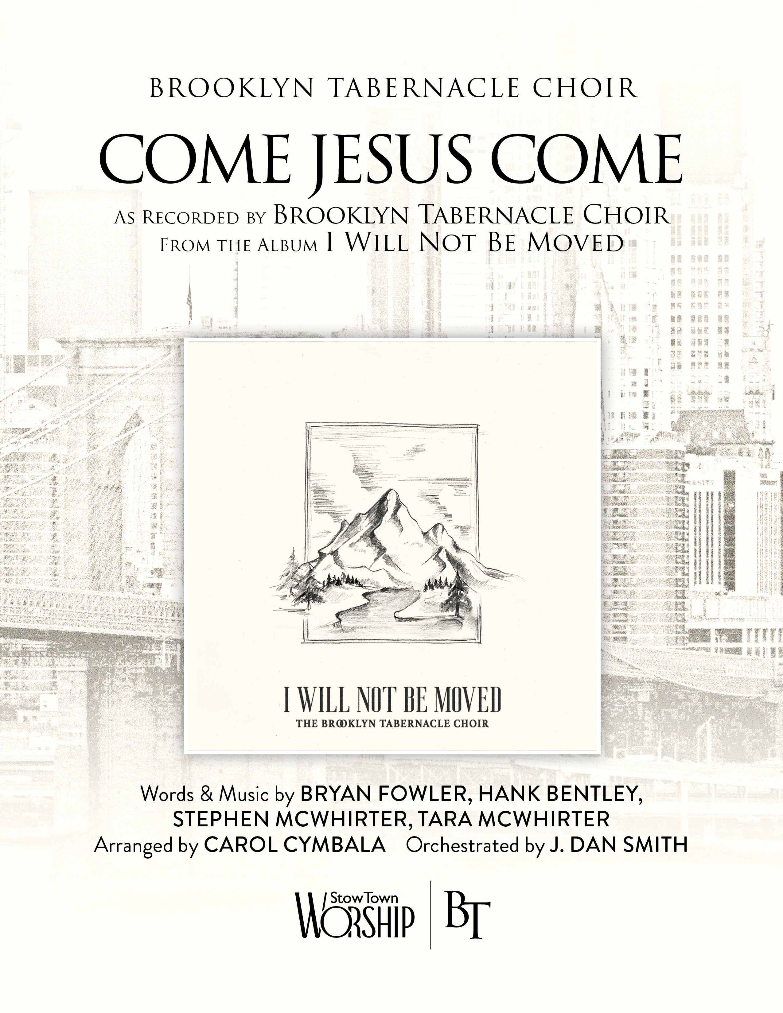 SATB Sheet Music (Octavo) – The Brooklyn Tabernacle