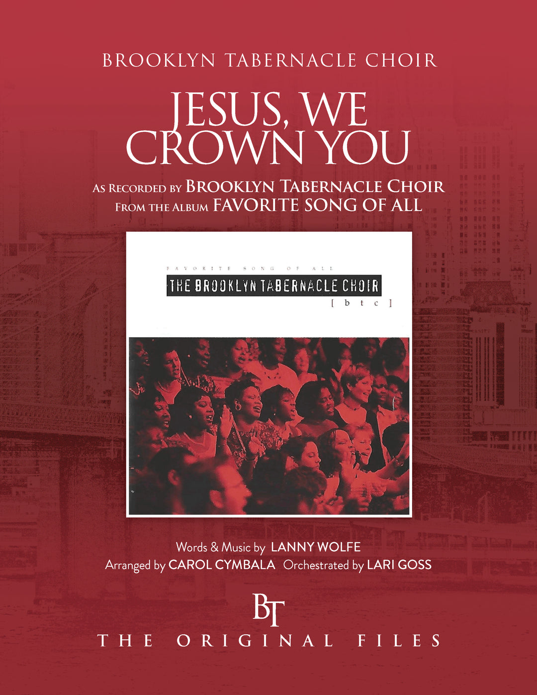 Jesus, We Crown You PDF (Anthem SATB/Piano)