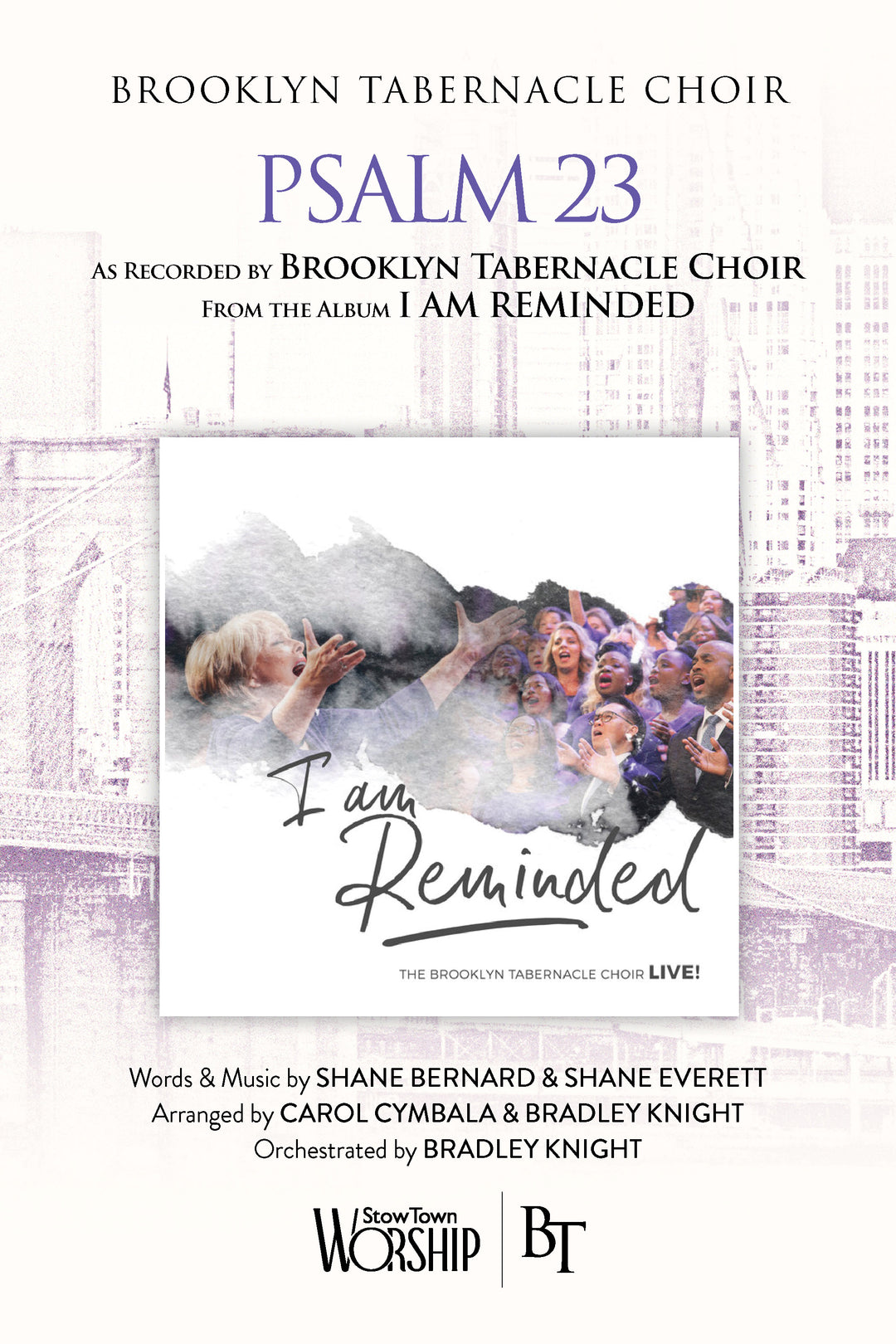 Psalm 23 PDF (Anthem SATB/Piano)