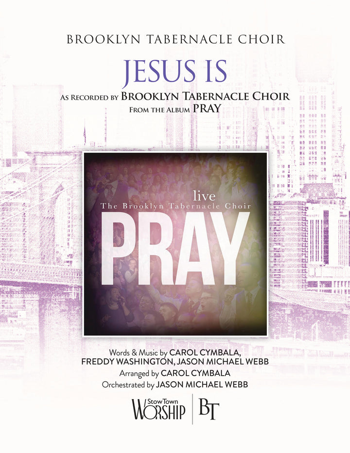 Jesus Is PDF (Anthem SATB/Piano)