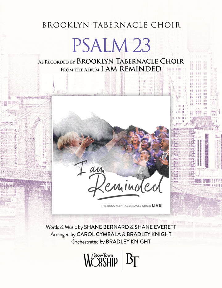 Psalm 23 PDF (Anthem SATB/Piano)
