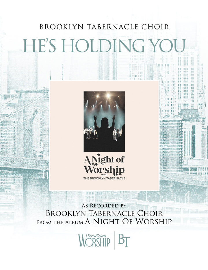He's Holding You PDF (Orchestration)